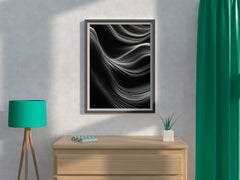 Abstract Black & White Wall Art