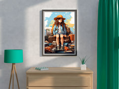 Adventure Anime Girls Anime Wall  Art