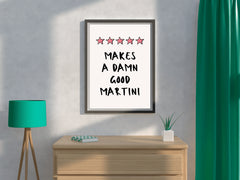 Martini 5Stars Wall Art