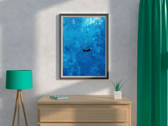 Diving Painting Wall Art