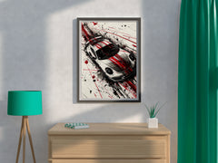 Porsche 911 Hyper-Real Wall Art