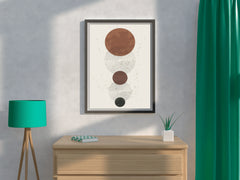 Geometric Circular Abstract Wall Art