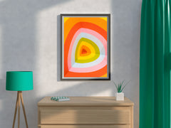 Colorful Paper Abstract Wall Art