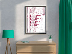 Champagne Bar Painting Wall Art