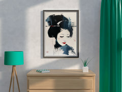 Japanese Geisha Wall Art