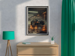 Porsche911 Spyder Canvas Wall Art