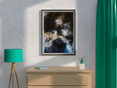 Milkyway Strokes Abstract Wall Art