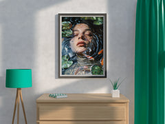 Aquatic Tranquility Modern Wall Art