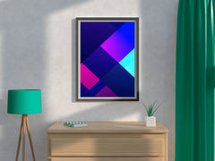 LED Style Abstract Wall Art