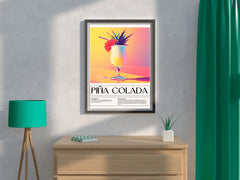 Pina Colada Cocktail Wall Art