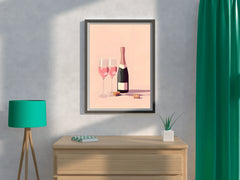 Wine Bottle Wall Art