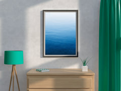 Evening Sea View Abstract Wall Art