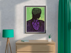 Conquered Heart Painting Wall Art