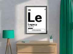 Legacy Definition Motivational Wall Art - beink online art store