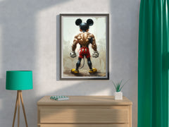 Mickey the Mighty Wall Art