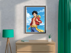 Monkey D. Luffy Anime Wall  Art