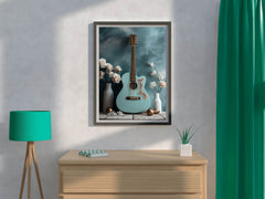 Live Nature With Guitar Wall Art - beink online art store