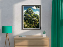 Planet Alpha Wall Art - beink online art store