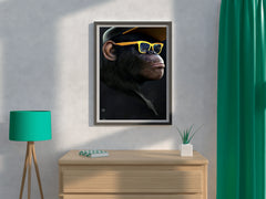 Gorilla With Sunglasses Wall Art