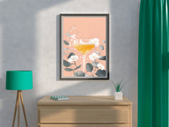 Glass of Orange Juice Wall Art