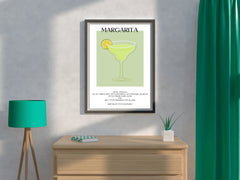 Green Margarita Wall Art