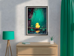 Rainy Day Mood in Anime style Wall Art - beink online art store