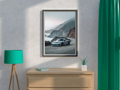 Porsche 911G Silver Wall Art