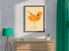 Pinup Girl In Beer Wall Art