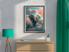 Painting of Fantasy Elephant Wall Art