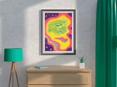 Psychedelic Painting Wall Art