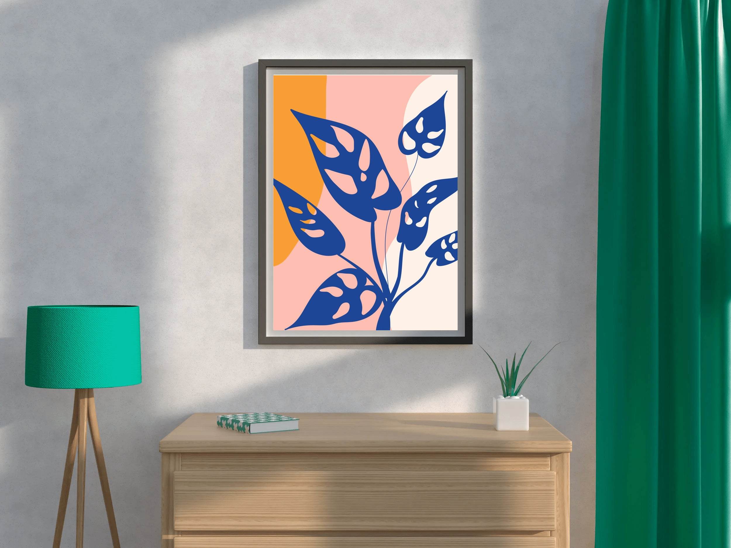 Painting The Leaves Of The Potos Plant Art - beink online art store