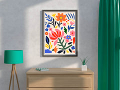 Painting Different Colored Flowers - beink online art store