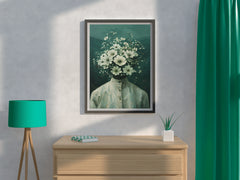 Bloom Within Human Body Wall Art