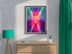 Multicolor LED Room Abstract Wall Art