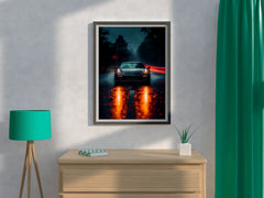 Dark Green Porsche 911 RS Wall Art