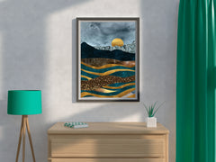 Coastal Dreamscape Modern Wall Art