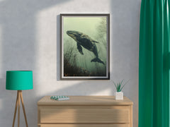 Humpback Whale Animal Wall Art