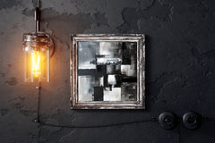 Monochrome Reflections Modren Wall Art