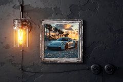 Porsche GT RS 992 Wall Art