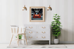 Porsche 911 C2 RWB Wall Art