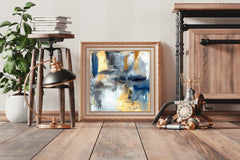 Modern Brush Strokes Abstract Wall Art