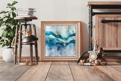 Elegent Water Paint Abstract Wall Art