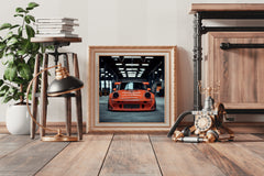 Porsche 911 C2 RWB Wall Art