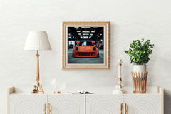 Porsche 911 C2 RWB Wall Art