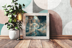 Digital Corridor Abstract Wall Art