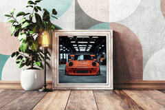 Porsche 911 C2 RWB Wall Art